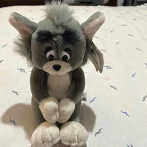 Vintage 1990 Tom the cat from Tom and Jerry the tv cartoon with original tags